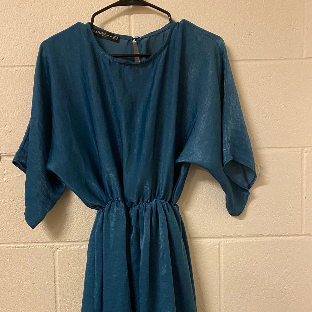 Blue dress